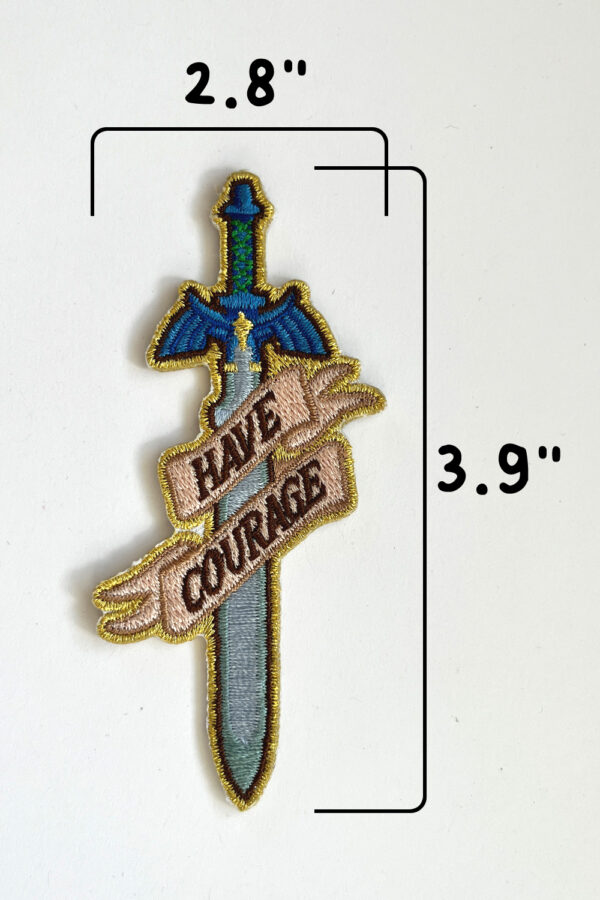 Have Courage Patch - Image 2